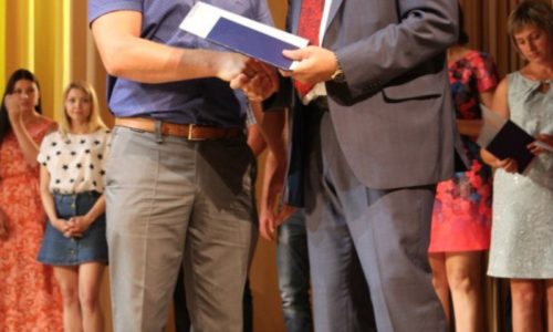 Вручение дипломов в Россоши 2016