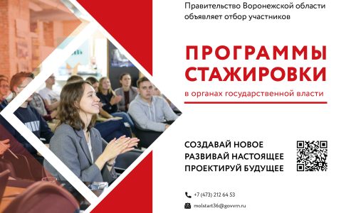 Отбор участников программы стажировки в исполнительных органах государственной власти Воронежской области