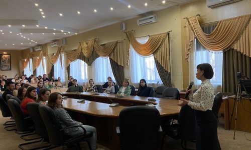 Встреча сотрудников ГУ МВД России по Воронежской области с выпускниками
