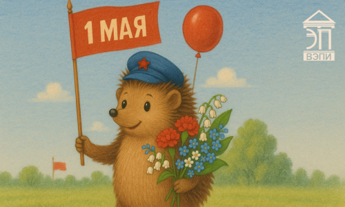 С праздником Весны и Труда!