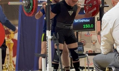Наши пауэрлифтеры на Кубке области