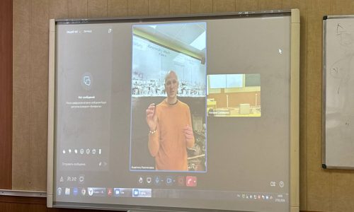 Телемост «Урок мужества», посвящённый годовщине снятия блокады Ленинграда