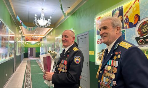 Герои Афганистана в Институте