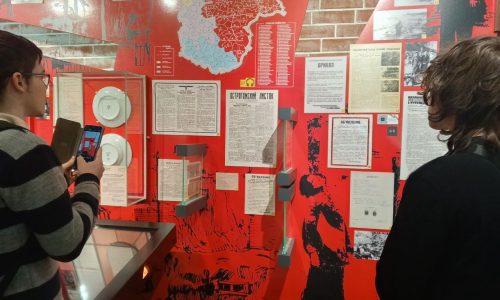 Студенты ВЭПИ в музее «Арсенал»