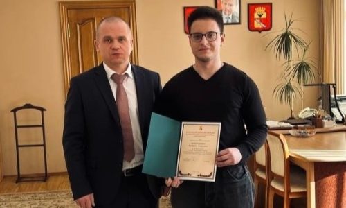 Студентов ВЭПИ наградили в администрации города Воронеж