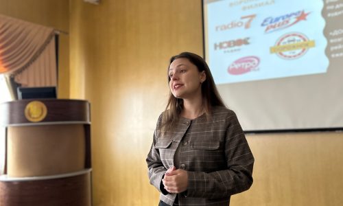 В Медиацентр ВЭПИ заглянула ведущая «Europe Plus» и «Дорожного радио»