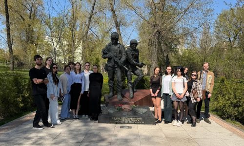 Студенты ВЭПИ почтили память героев ВОВ в «Музее-диораме»