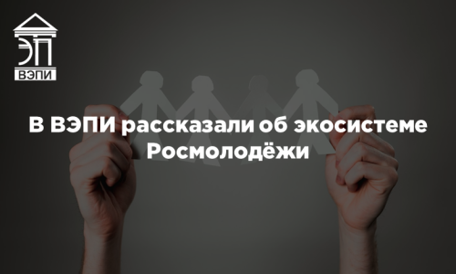 В ВЭПИ рассказали об экосистеме Росмолодёжи