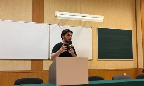 В институте прошла закрытая лекция от ведущего эксперта по кибербезопасности